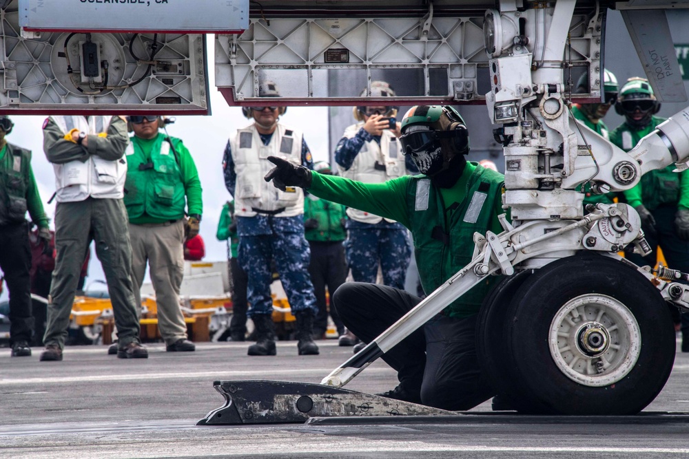 USS Carl Vinson (CVN 70) host partner nation military members