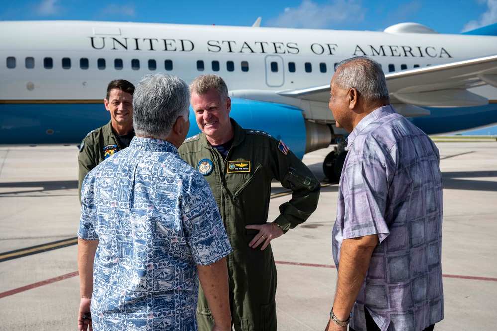 U.S. Indo-Pacific Commander Travels to Commonwealth of Northern Mariana Islands