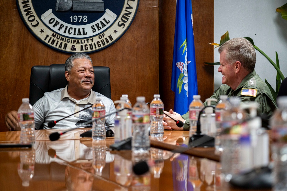 U.S. Indo-Pacific Commander Travels to Commonwealth of Northern Mariana Islands