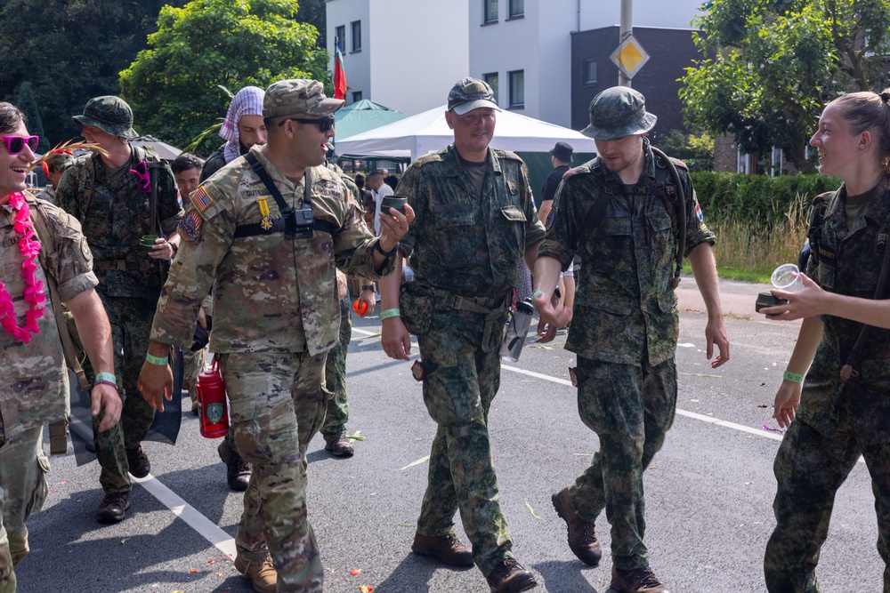 V Corps Soldiers Complete the Nijmegen March