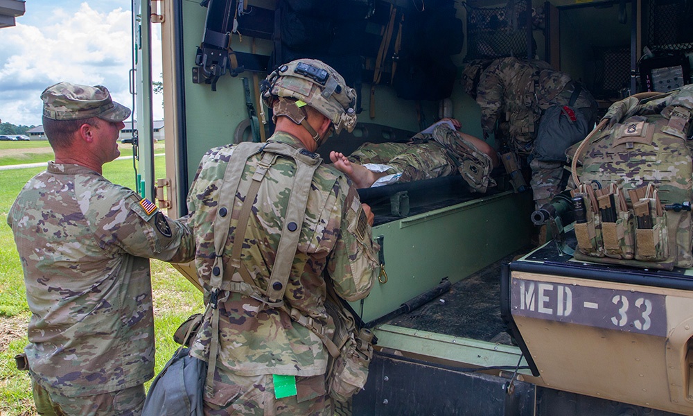 256th MCAS provides medical support for Florida Army Guard’s XCTC exercise