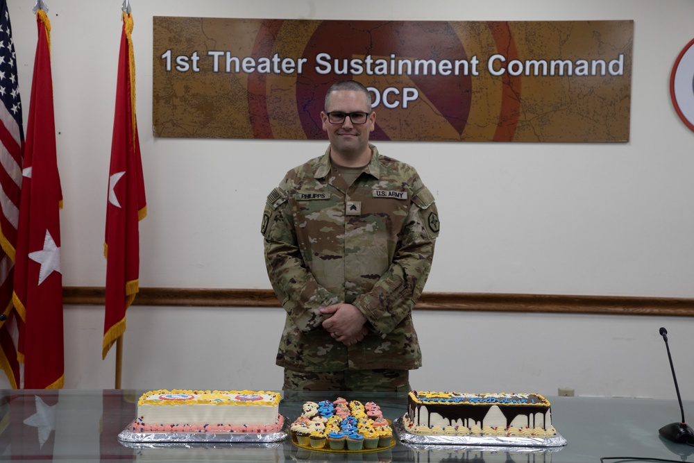 1TSC Celebrates the Army's 249th Birthday [Photo 1 of 5]