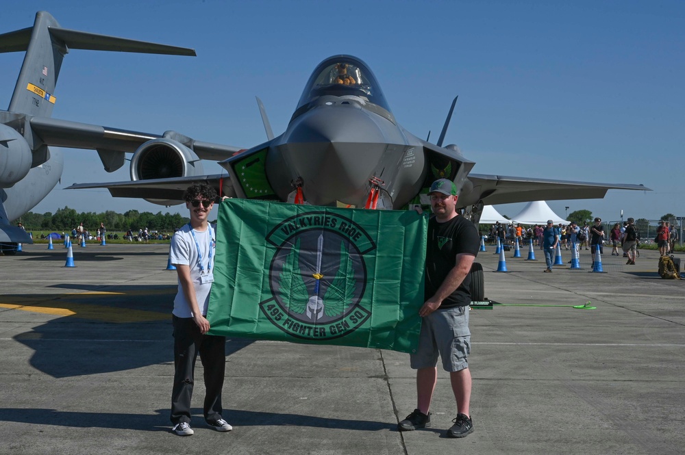 The United States Air Force participates in RIAT 2024