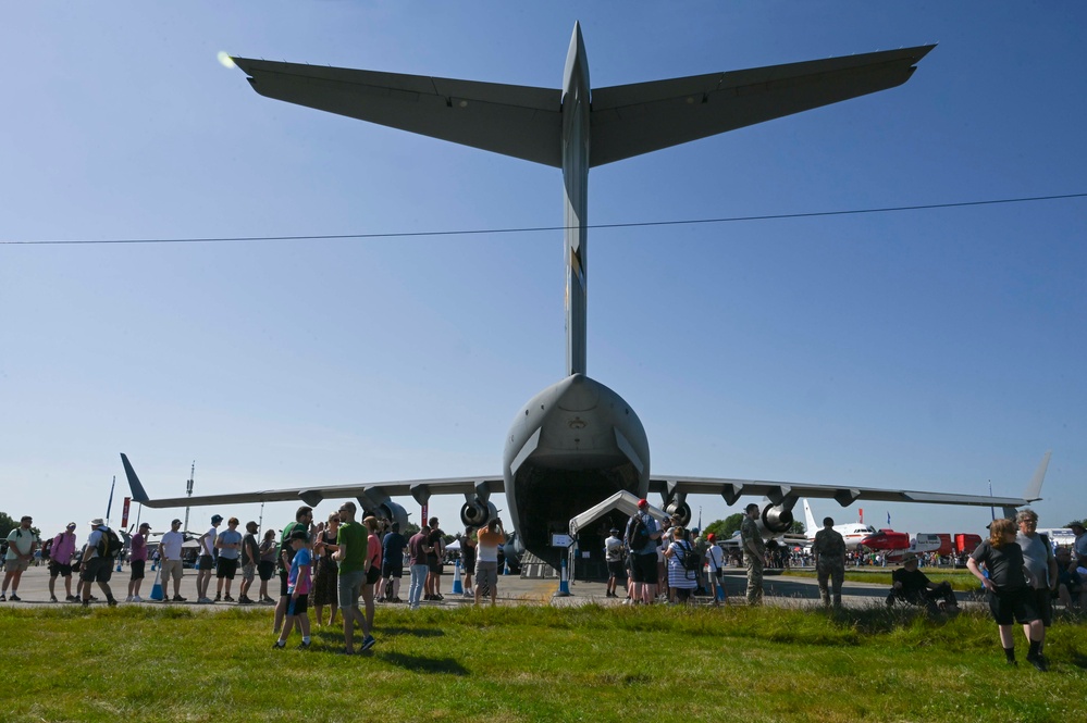 The United States Air Force participates in RIAT 2024