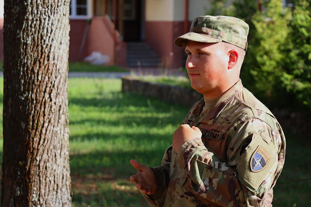 2-12 Cav recognizes their Trooper with promotion ceremony