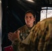 Apache helicopter pilot studies mission briefing information before exercise