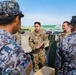 U.S. and JASDF service members work together during Ex Valiant Shield