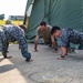 U.S. and JASDF service members work together during Ex Valiant Shield