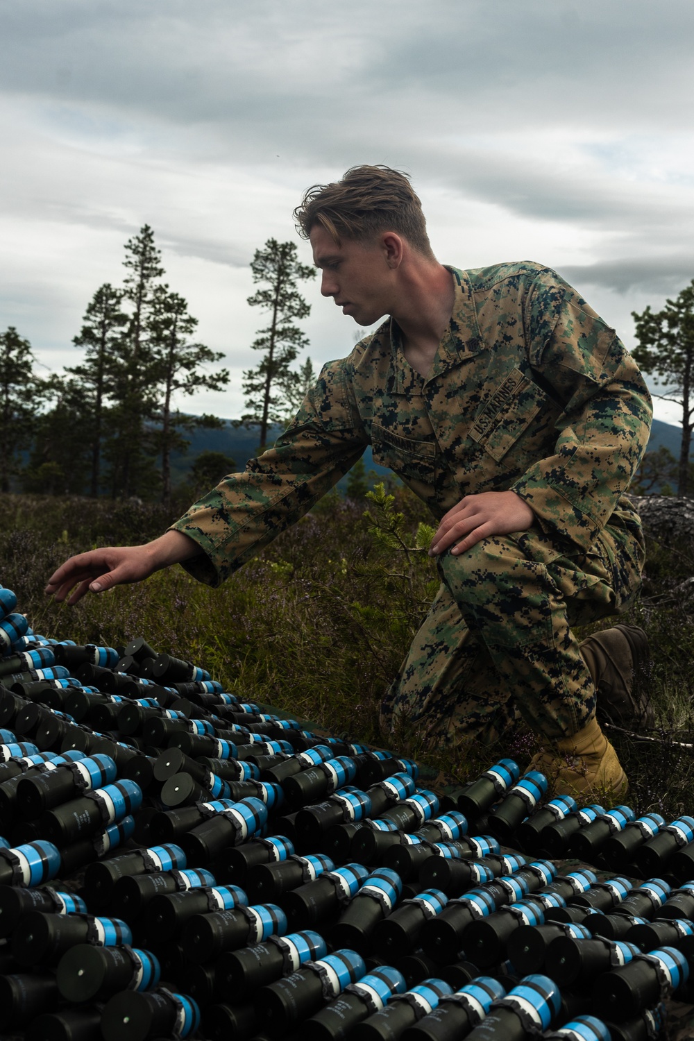 CLB-8 Marines Conduct Machine Gun Shoot