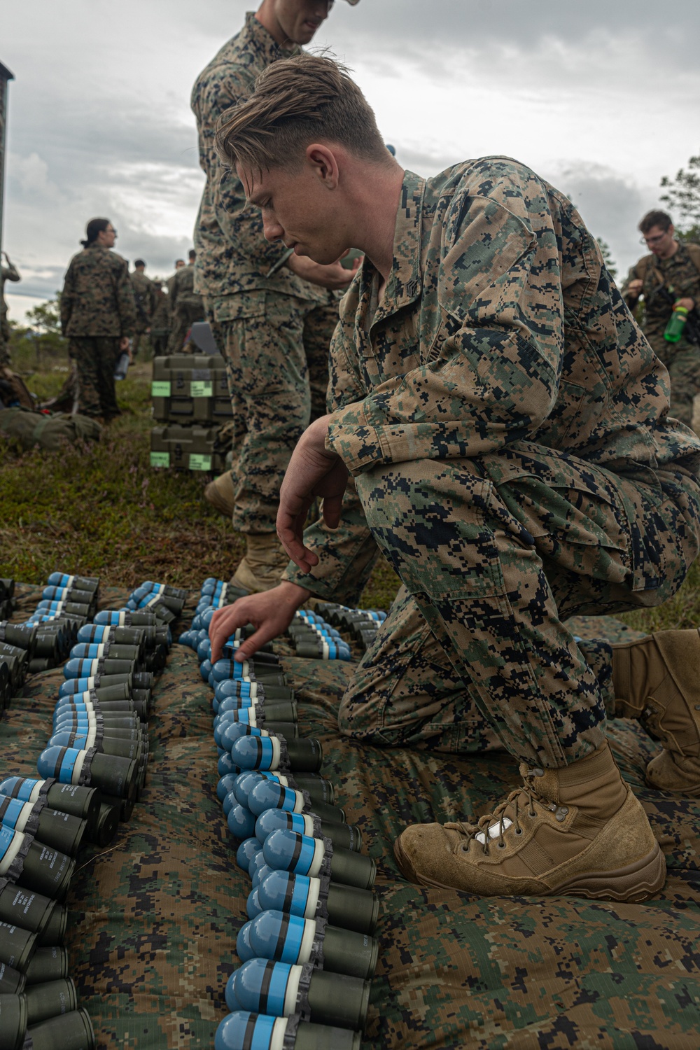 CLB-8 Marines Conduct Machine Gun Shoot