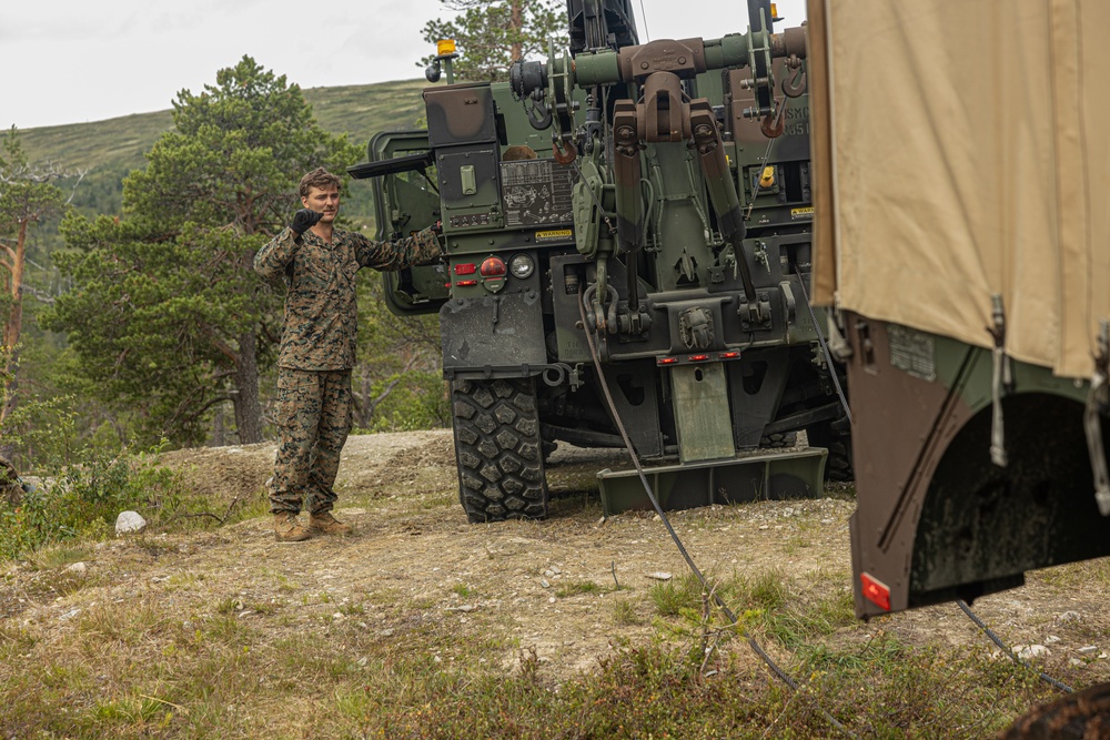 CLB-8 Marines Conduct Machine Gun Shoot