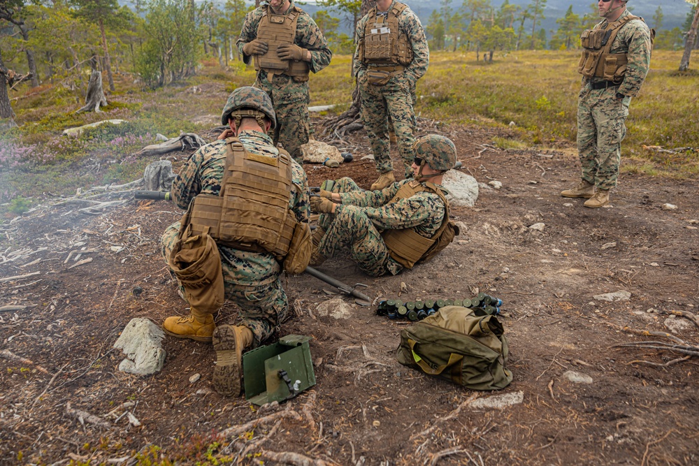 CLB-8 Marines Conduct Machine Gun Shoot