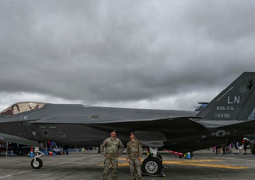 The United States Air Force participates in RIAT 2024