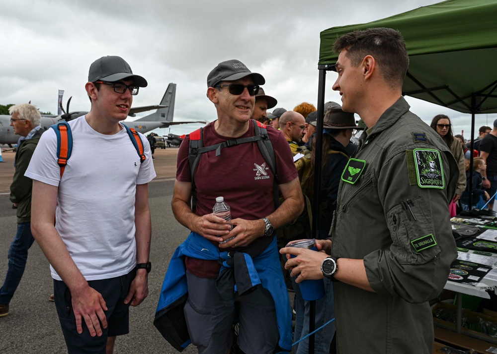 The United States Air Force participates in RIAT 2024