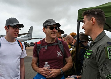 The United States Air Force participates in RIAT 2024