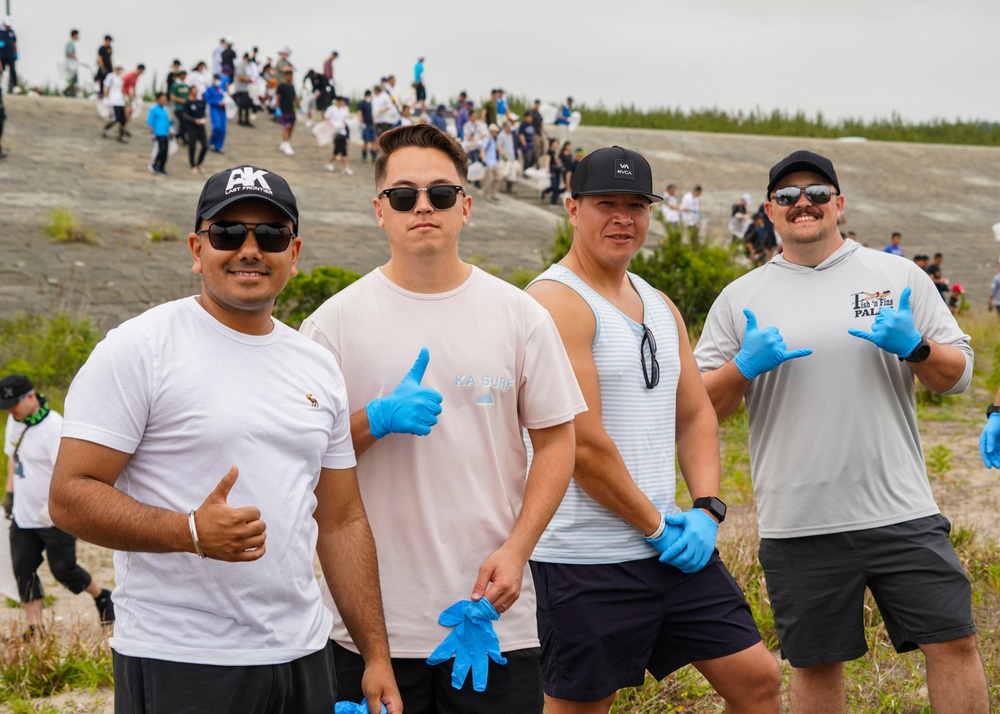 Exercise Valiant Shield 2024 - Bilateral beach clean-up