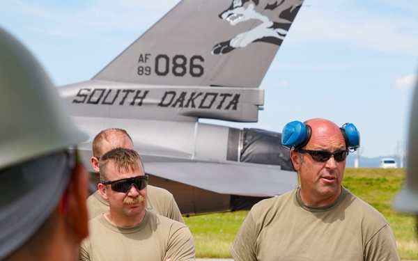 Bilateral Bladder Training: C-130J Wet Wing Defuel &amp; F-16 Refuel