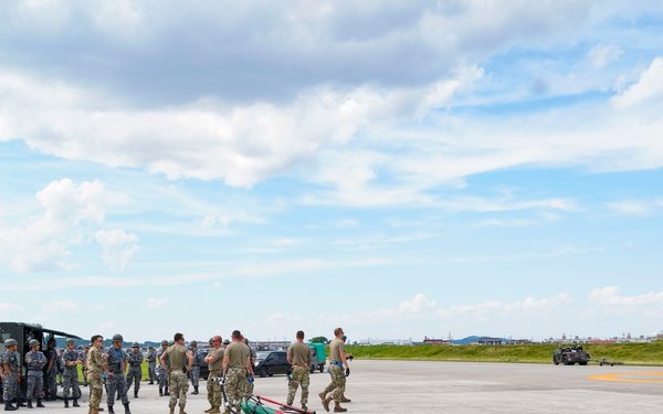 Bilateral Bladder Training: C-130J Wet Wing Defuel &amp; F-16 Refuel