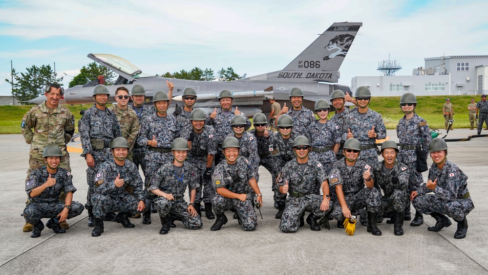 Bilateral Bladder Training: C-130J Wet Wing Defuel &amp; F-16 Refuel