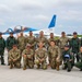 U.S. Service Members invited to watch Blue Impulse while at Matsushima AB for Valiant Shield