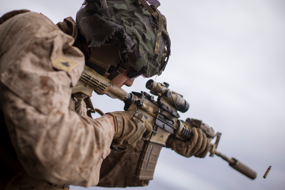 Staying Sharp: 15th MEU Conducts Deck Shoot Aboard USS Boxer