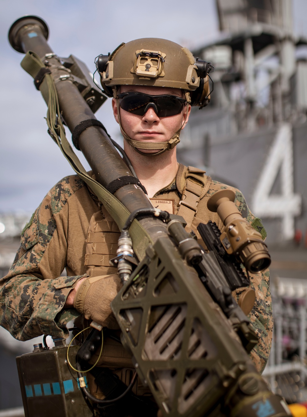 Keep Your Head on a Swivel: 15th MEU, USS Boxer Conduct Counter-UAS Drill