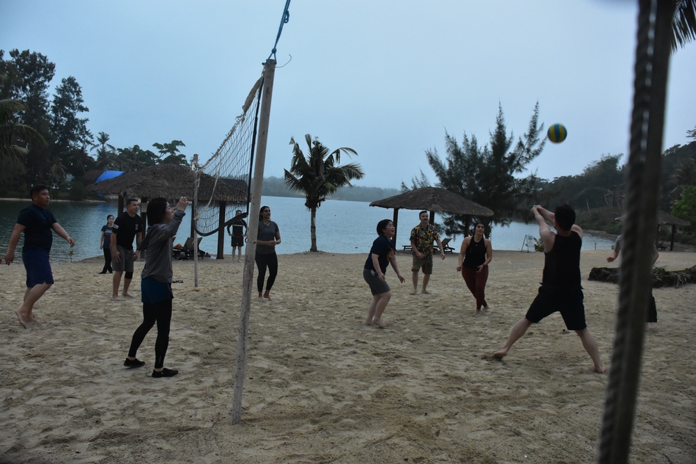 Pacific Partnership Volleyball game