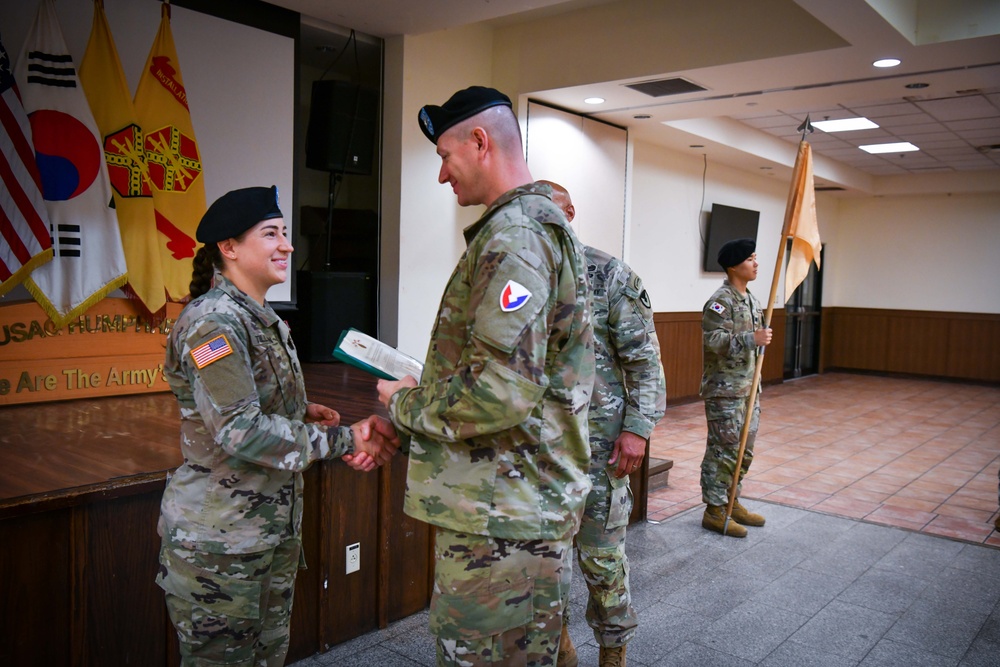 Headquarters and Headquarters Company Change of Command Ceremony