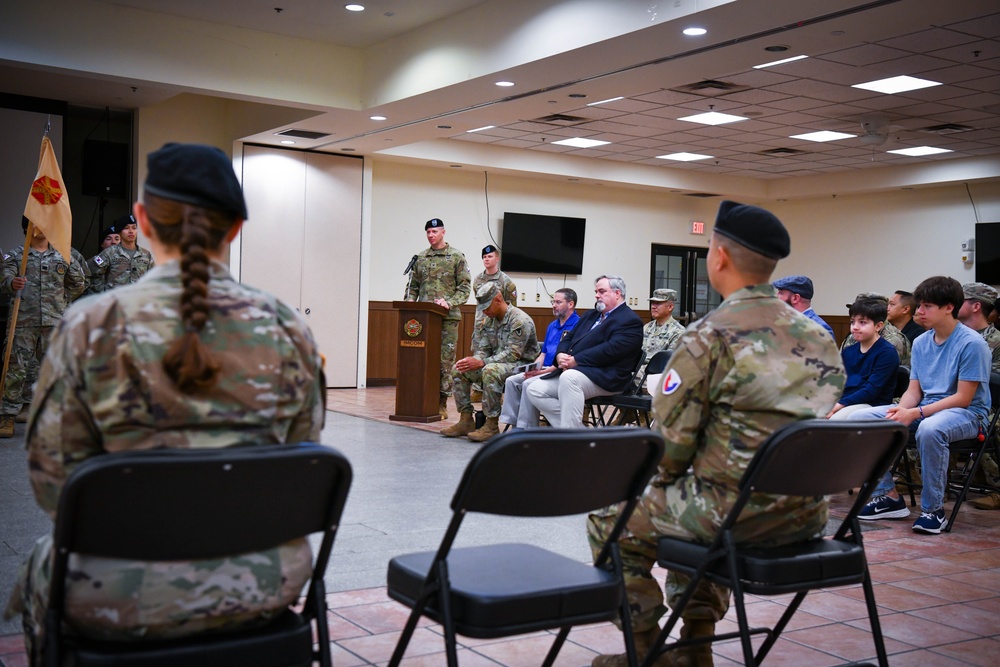 Headquarters and Headquarters Company Change of Command Ceremony