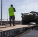 1st LAR Bn. Marines, LAVs arrive to Darwin for Exercise Predator’s Run 24