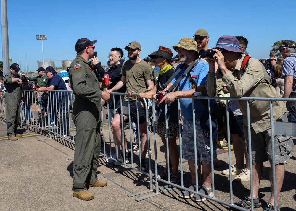 USAF shows commitment, strength at RAAF Open Day for Exercise Pitch Black 2024