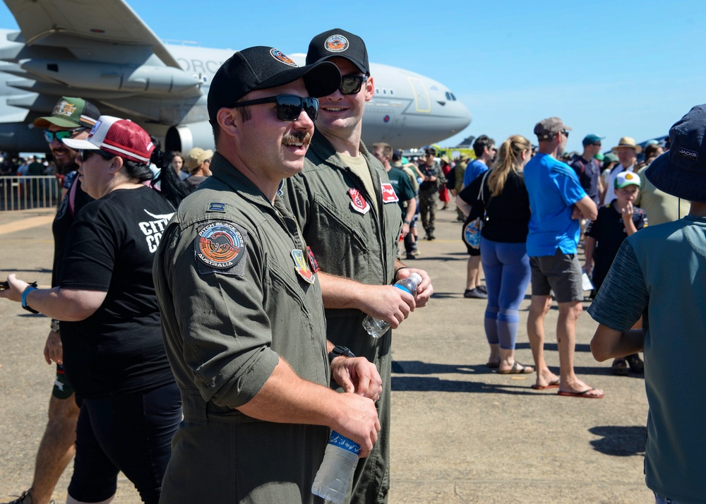 USAF shows commitment, strength at RAAF Open Day for Exercise Pitch Black 2024