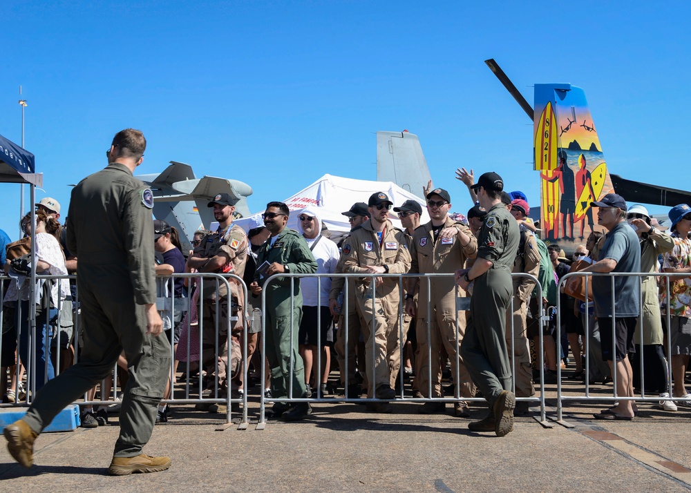 USAF shows commitment, strength at RAAF Open Day for Exercise Pitch Black 2024