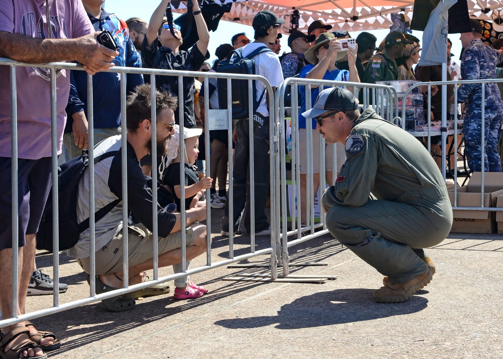 USAF shows commitment, strength at RAAF Open Day for Exercise Pitch Black 2024