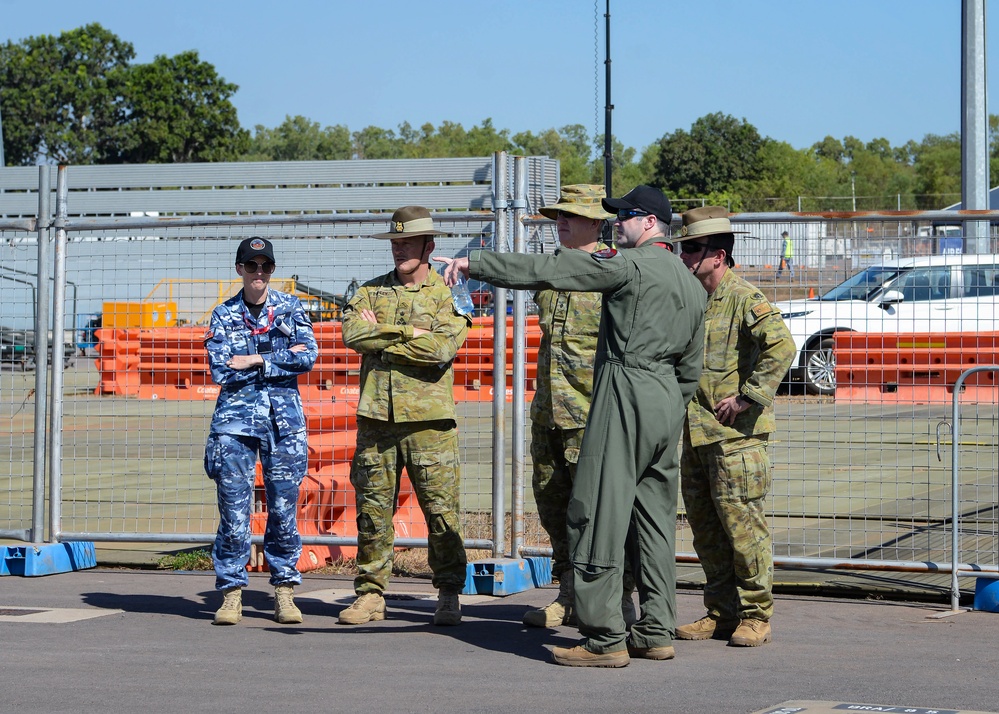 USAF shows commitment, strength at RAAF Open Day for Exercise Pitch Black 2024