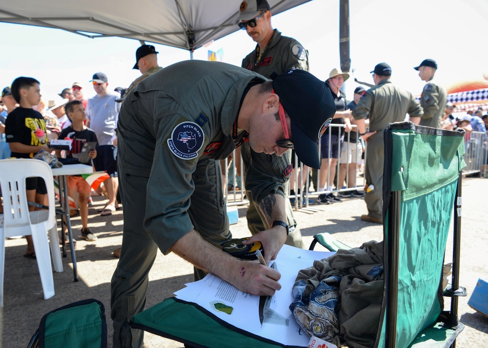 USAF shows commitment, strength at RAAF Open Day for Exercise Pitch Black 2024