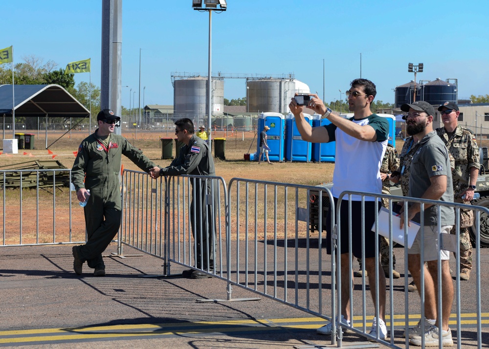 USAF shows commitment, strength at RAAF Open Day for Exercise Pitch Black 2024