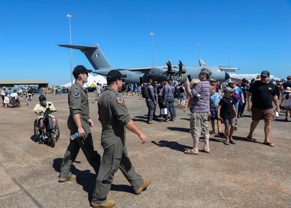 USAF shows commitment, strength at RAAF Open Day for Exercise Pitch Black 2024