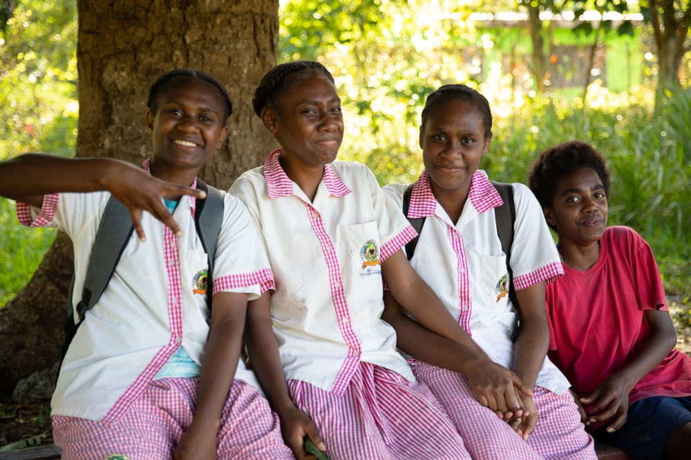 Pacific Partnership 24-2 Visits Kawenu Primary School