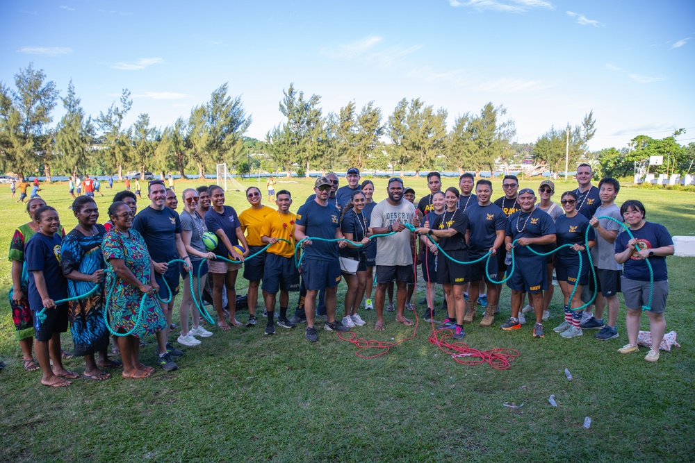 Pacific Partnership 24-2 Visits Kawenu Primary School