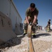 Firefighters conduct training