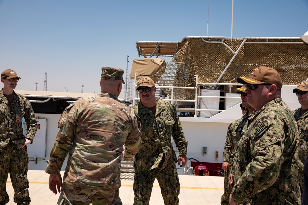 USCGC Glen Harris Participates in a Trilateral Exercise in Kuwait