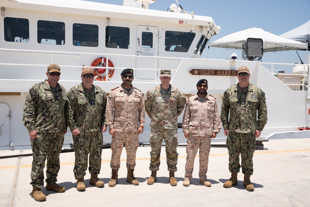 USCGC Glen Harris Participates in a Trilateral Exercise in Kuwait