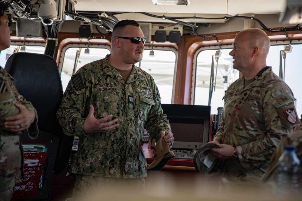 USCGC Glen Harris Participates in a Trilateral Exercise in Kuwait