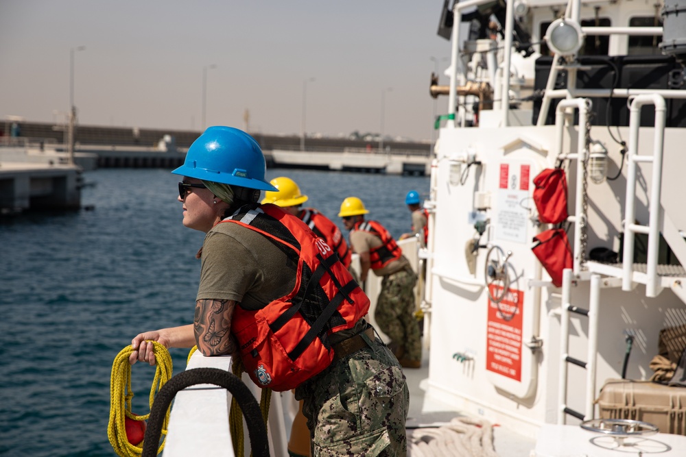 USCGC Glen Harris Participates in a Trilateral Exercise with Iraq and Kuwait in U.S. 5th Fleet AOO