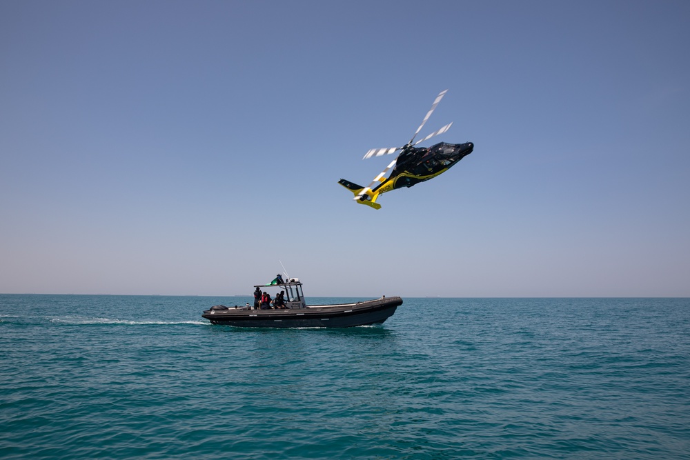 USCGC Glen Harris Participates in a Trilateral Exercise with Iraq and Kuwait in U.S. 5th Fleet AOO