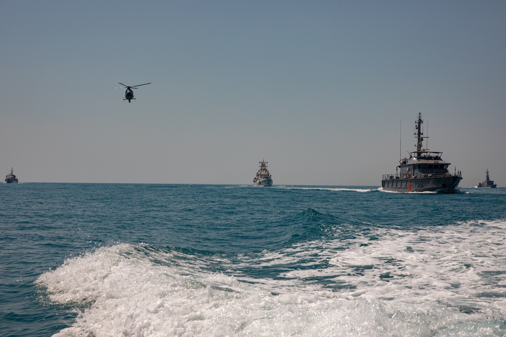 USCGC Glen Harris Participates in a Trilateral Exercise with Iraq and Kuwait in U.S. 5th Fleet AOO