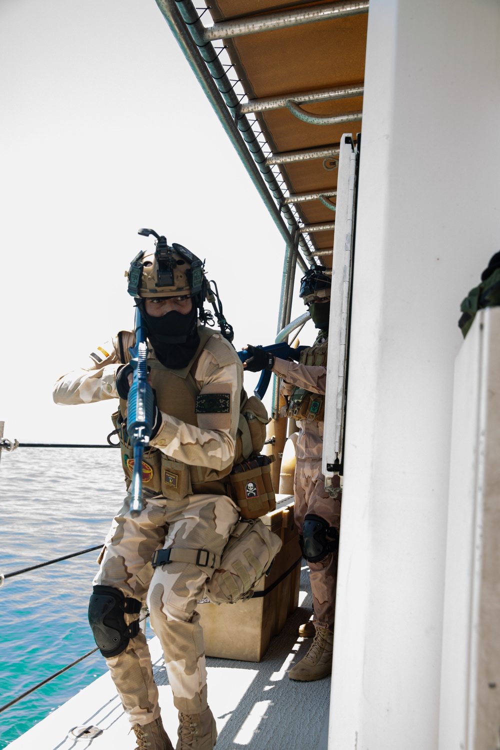 USCGC Glen Harris Participates in a Trilateral Exercise with Iraq and Kuwait in U.S. 5th Fleet AOO