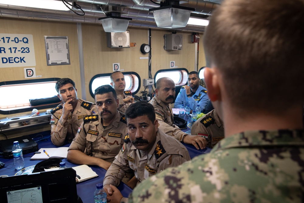 USCGC Glen Harris Participates in a Trilateral Exercise with Iraq and Kuwait in U.S. 5th Fleet AOO