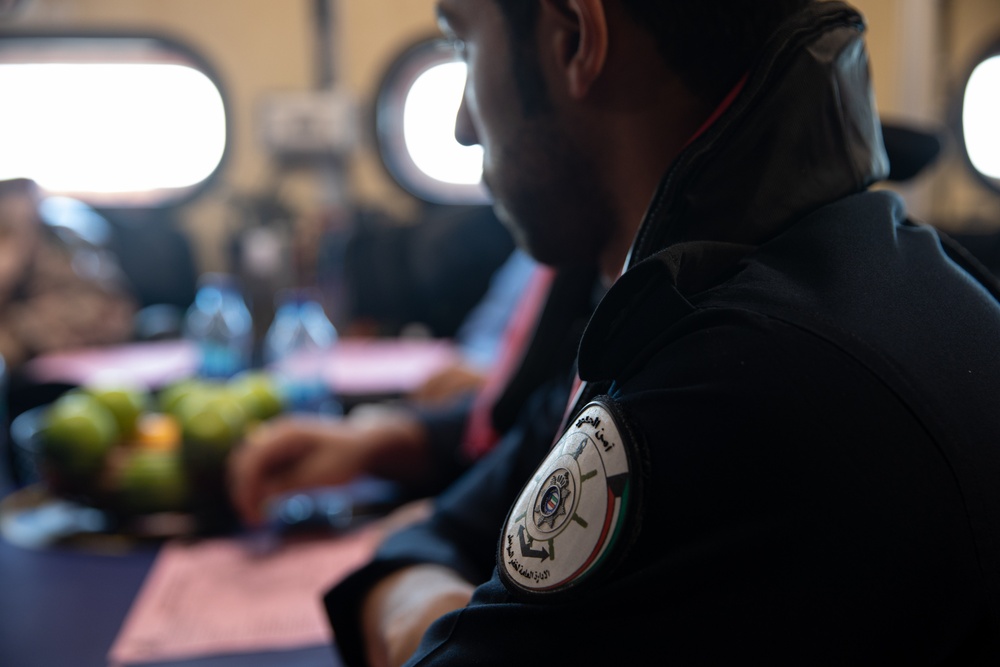 USCGC Glen Harris Participates in a Trilateral Exercise with Iraq and Kuwait in U.S. 5th Fleet AOO